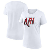 Arizona Cardinals Women's Cheerleader T-Shirt White - Fanatics