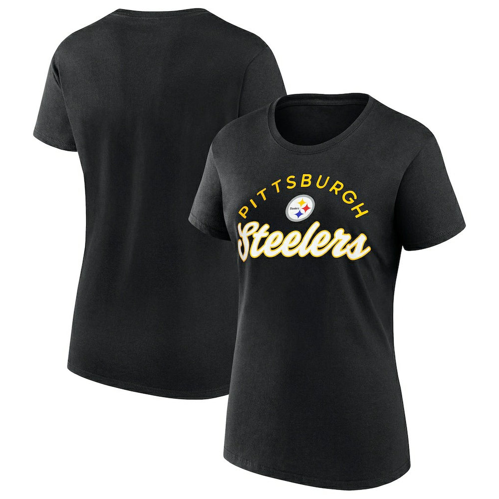 Pittsburgh Steelers Women's Primary Component T-Shirt Black - Fanatics