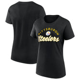 Pittsburgh Steelers Women's Primary Component T-Shirt Black - Fanatics