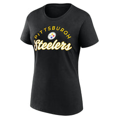 Pittsburgh Steelers Women's Primary Component T-Shirt Black - Fanatics