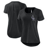 Colorado Rockies Nike Women's Summer Breeze Raglan Fashion T-Shirt Near Me