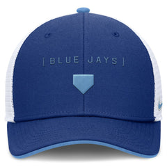 Toronto Blue Jays Nike Rise Diamond Plate Performance Trucker Flex Hat Sale
