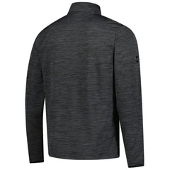 Calgary Flames - Fanatics Authentic Pro Lightweight Quarter-Zip Pullover Heather Charcoal