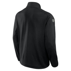 Calgary Flames - Fanatics Authentic Pro Rink Quarter-Zip Top Black