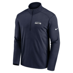Seattle Seahawks Pacer Half-Zip Pullover College Navy - Nike