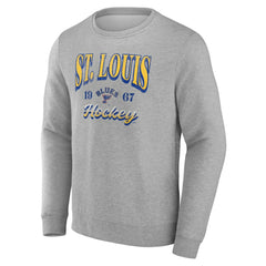 Fanatics St. Louis Blues - Gray Nimbus Fleece Pullover Sweatshirt