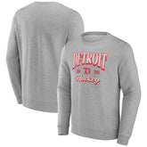 Fanatics Detroit Red Wings - Gray Nimbus Fleece Pullover Sweatshirt