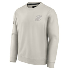 New Jersey Devils - Fanatics Authentic Pro Road Fleece Sweatshirt Gray