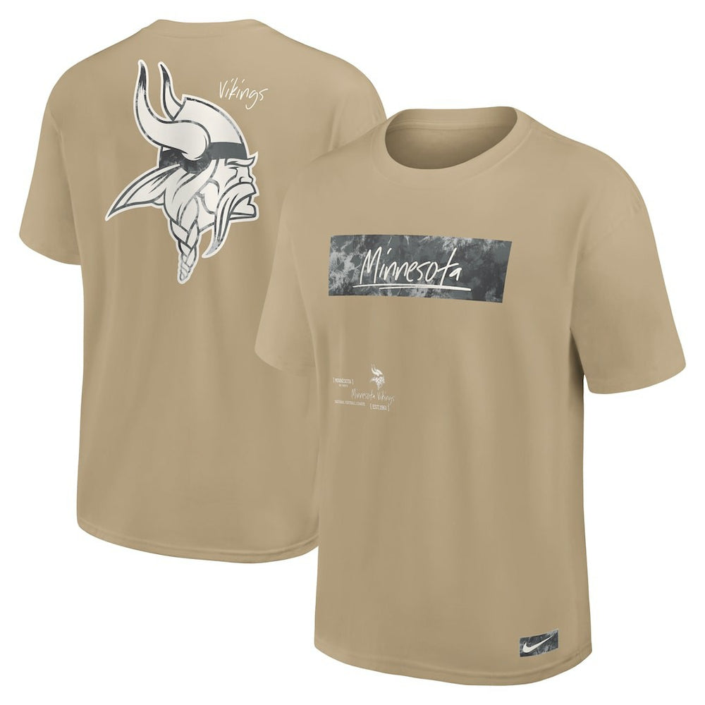 Minnesota Vikings Statement Max90 T-Shirt Tan - Nike