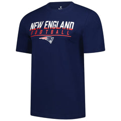 New England Patriots Blocked T-Shirt Navy - Fanatics