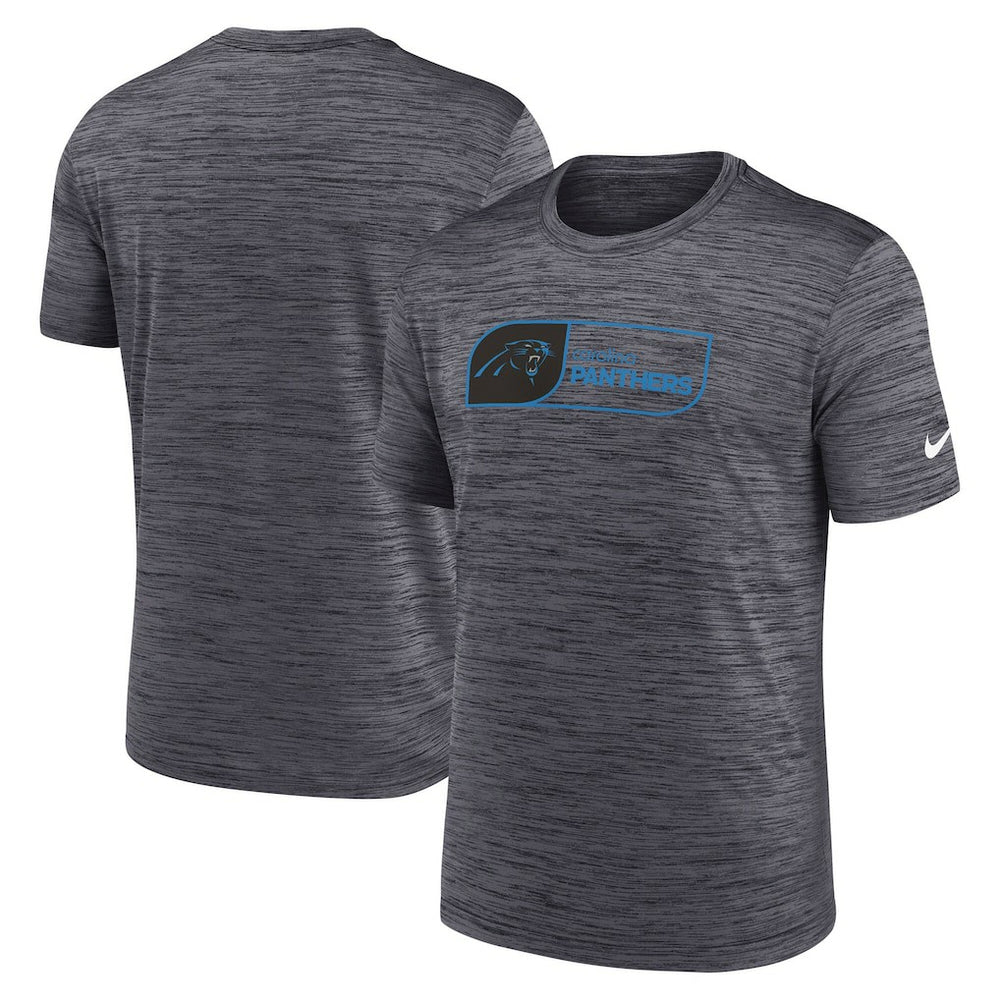 Carolina Panthers Velocity Jock Tag Performance T-Shirt Black - Nike