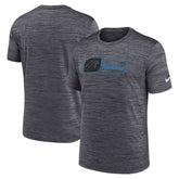 Carolina Panthers Velocity Jock Tag Performance T-Shirt Black - Nike