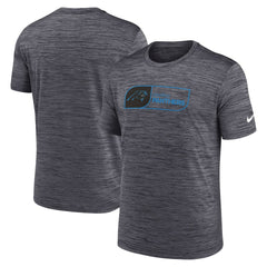 Carolina Panthers Velocity Jock Tag Performance T-Shirt Black - Nike