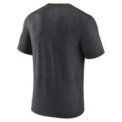 New Orleans Saints Extreme Tackle Tri-Blend T-Shirt Heather Charcoal - Fanatics