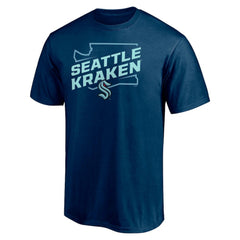 Seattle Kraken Fanatics Block Party Push Ahead T-Shirt Deep Sea Blue