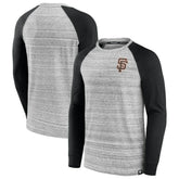 San Francisco Giants Fanatics Iconic Streaky Raglan Long Sleeve T-Shirt Online