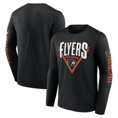 Philadelphia Flyers - Fanatics Headline Long Sleeve T-Shirt Black