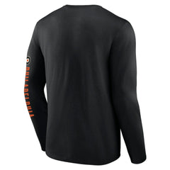 Philadelphia Flyers - Fanatics Headline Long Sleeve T-Shirt Black