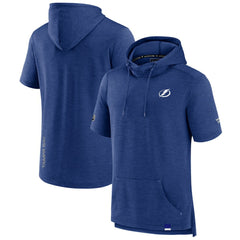 Tampa Bay Lightning - Fanatics Authentic Pro Pullover Hoodie Heather Blue
