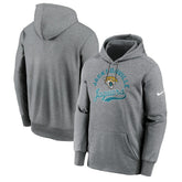 Jacksonville Jaguars Performance Fleece Pullover Hoodie Heather Gray - Nike