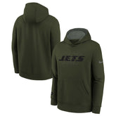 New York Jets Youth 2025 Rivalries Collection Club Hoodie Gotham Green - Nike
