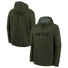 New York Jets Youth 2025 Rivalries Collection Club Hoodie Gotham Green - Nike