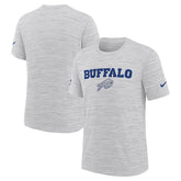 Buffalo Bills Youth 2025 Rivalries Collection Sideline Velocity Dri-FIT T-Shirt White - Nike