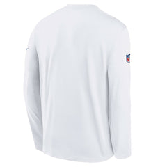 Buffalo Bills Youth 2025 Rivalries Collection Sideline Legend Dri-FIT Long Sleeve T-Shirt White - Nike