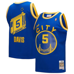 Mitchell & Ness - Baron Davis Golden State Warriors Hardwood Classics 2004/05 Swingman Jersey - Royal