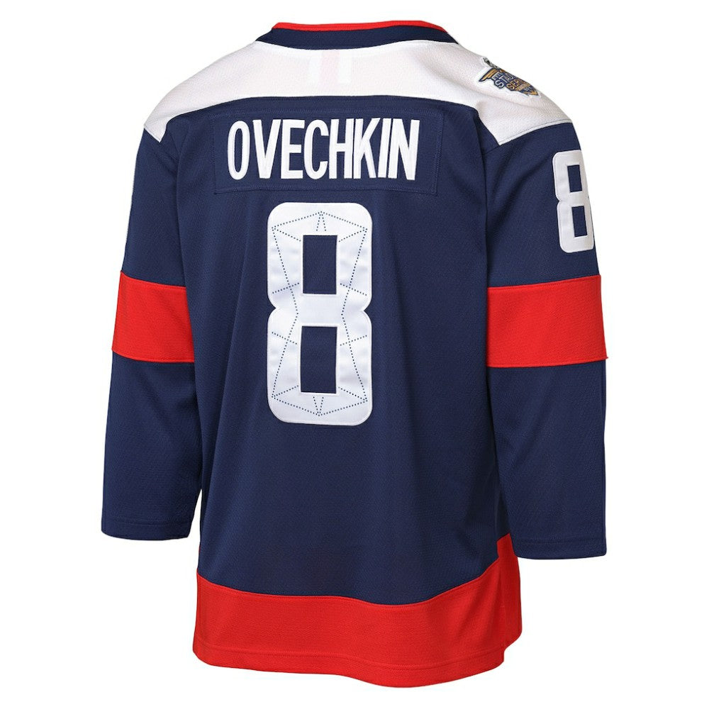 Alexander Ovechkin Washington Capitals Mitchell & Ness Youth 2018 NHL Stadium Series Power Play 2.0 Player Jersey - Navy | NHL Jerseys