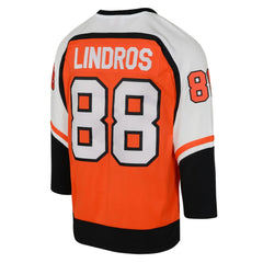Eric Lindros Philadelphia Flyers - Mitchell & Ness Youth 1996/97 Power Play 2.0 Player Jersey with Captain Patch Orange