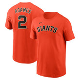 Willy Adames San Francisco Giants Nike Fuse Name & Number T-Shirt discount