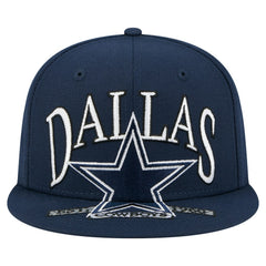 Dallas Cowboys New Era Oversized 59FIFTY Fitted Hat Navy - NFL