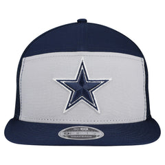Dallas Cowboys New Era Outdoor Split Panel 9FIFTY Snapback Hat Gray/Navy - NFL