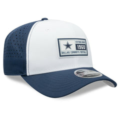 Dallas Cowboys New Era Established Patch 9SEVENTY Adjustable Hat White/Navy - NFL