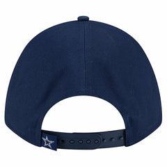 Dallas Cowboys New Era Women's Metallic A-Frame 9FORTY Adjustable Hat Navy - NFL