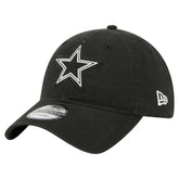 Dallas Cowboys New Era Stamp 9TWENTY Adjustable Hat Black - NFL