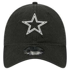 Dallas Cowboys New Era Stamp 9TWENTY Adjustable Hat Black - NFL