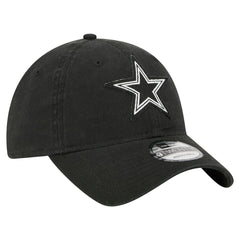 Dallas Cowboys New Era Stamp 9TWENTY Adjustable Hat Black - NFL