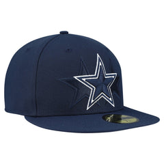 Dallas Cowboys New Era Tri-Hit 59FIFTY Fitted Hat Navy - NFL