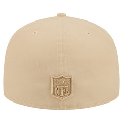 Dallas Cowboys New Era Color Pack A-Frame 59FIFTY Fitted Hat Light Beige - NFL