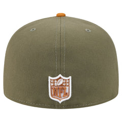 Dallas Cowboys New Era 2-Tone Color Pack A-Frame 59FIFTY Fitted Hat Olive/Brown - NFL