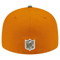 Dallas Cowboys New Era 2-Tone Color Pack Split Panel 59FIFTY Fitted Hat Olive/Brown - NFL