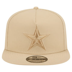 Dallas Cowboys New Era Color Pack A-Frame 9FIFTY Snapback Hat Light Beige - NFL