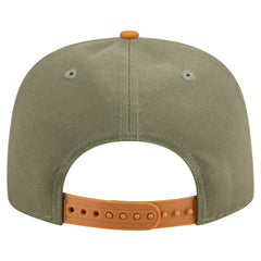 Dallas Cowboys New Era Two-Tone A-Frame 9FIFTY Snapback Hat Olive/Brown - NFL