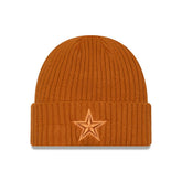 Dallas Cowboys New Era Color Pack Cuffed Knit Hat Brown - NFL