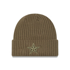 Dallas Cowboys New Era Color Pack Cuffed Knit Hat Olive - NFL