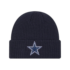 Dallas Cowboys New Era Youth Waffle Cuffed Knit Hat Navy - NFL