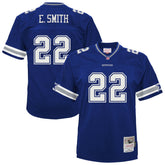 Emmitt Smith Dallas Cowboys Preschool 1996 Retired Player Legacy Jersey Navy - Mitchell & Ness