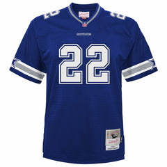 Emmitt Smith Dallas Cowboys Preschool 1996 Retired Player Legacy Jersey Navy - Mitchell & Ness